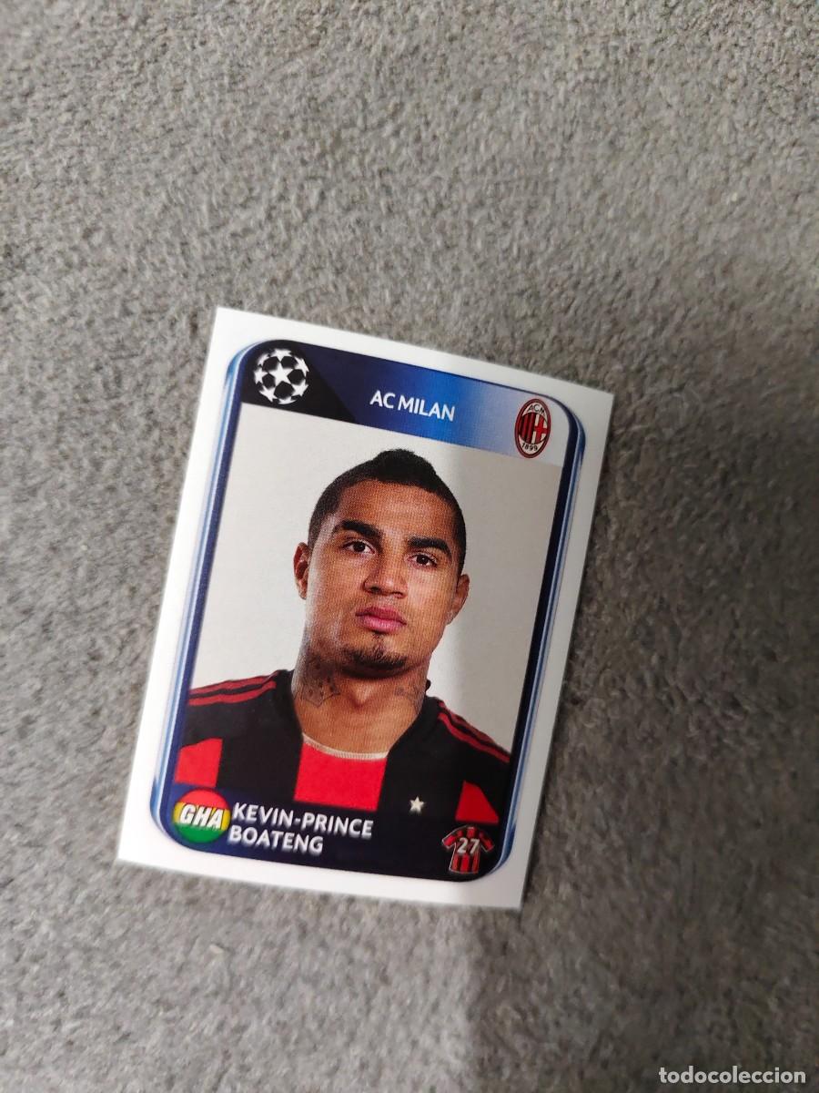 Cromos de f&uacute;tbol: 424 CHAMPIONS LEAGUE 10 11 PANINI KEVIN-PRINCE BOATENG AC MILAN 2010 2011 UCL AAS