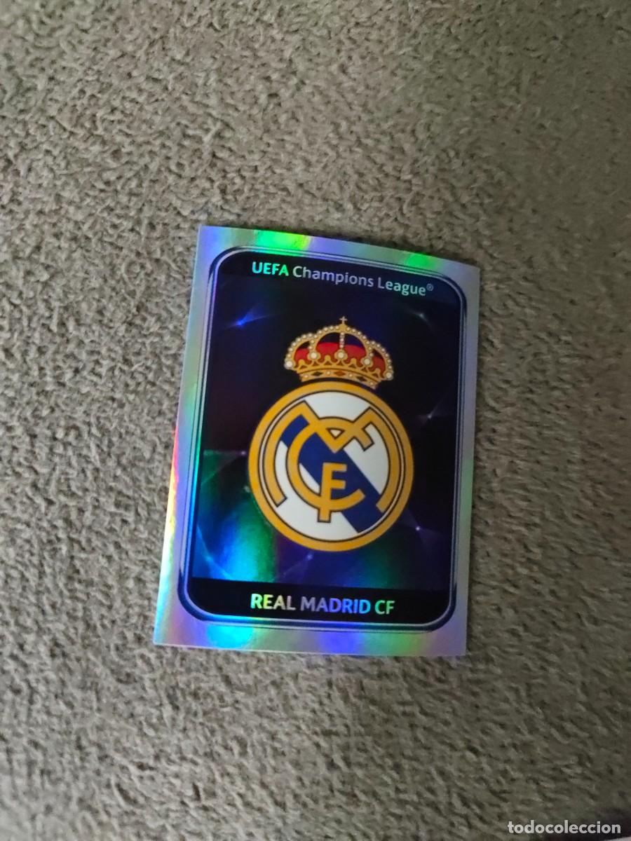 Cromos de f&uacute;tbol: 430 CHAMPIONS LEAGUE 10 11 PANINI LOGO ESCUDO REAL MADRID CF 2010 2011 UCL AAS