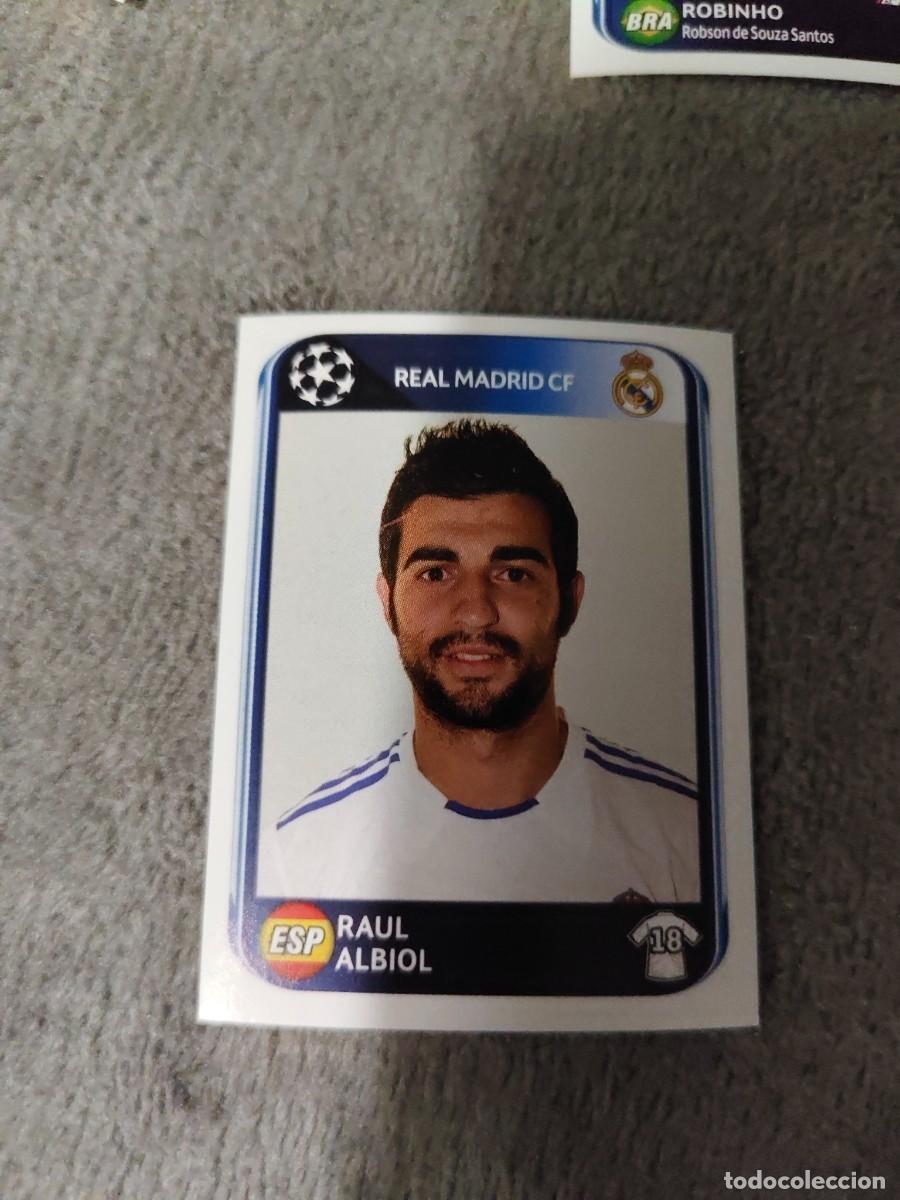 Cromos de f&uacute;tbol: 432 CHAMPIONS LEAGUE 10 11 PANINI RAUL ALBIOL REAL MADRID CF 2010 2011 UCL AAS