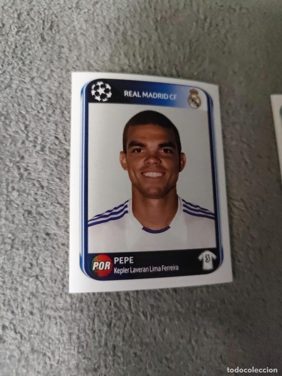 Cromos de f&uacute;tbol: 435 CHAMPIONS LEAGUE 10 11 PANINI PEPE REAL MADRID CF 2010 2011 UCL AAS