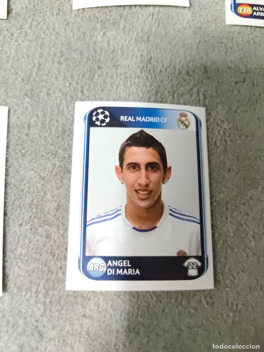 Cromos de f&uacute;tbol: 440 CHAMPIONS LEAGUE 10 11 PANINI ANGEL DI MARIA REAL MADRID CF 2010 2011 UCL AAS