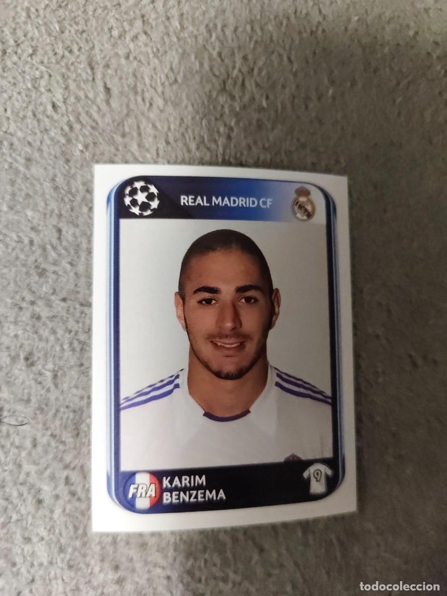 Cromos de f&uacute;tbol: 445 CHAMPIONS LEAGUE 10 11 PANINI KARIM BENZEMA REAL MADRID CF 2010 2011 UCL AAS