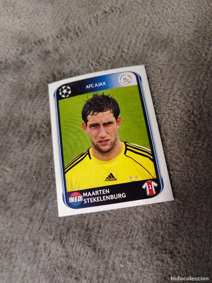 Cromos de f&uacute;tbol: 448 CHAMPIONS LEAGUE 10 11 PANINI MAARTEN STEKELENBURG AAJAX 2010 2011 UCL AAS