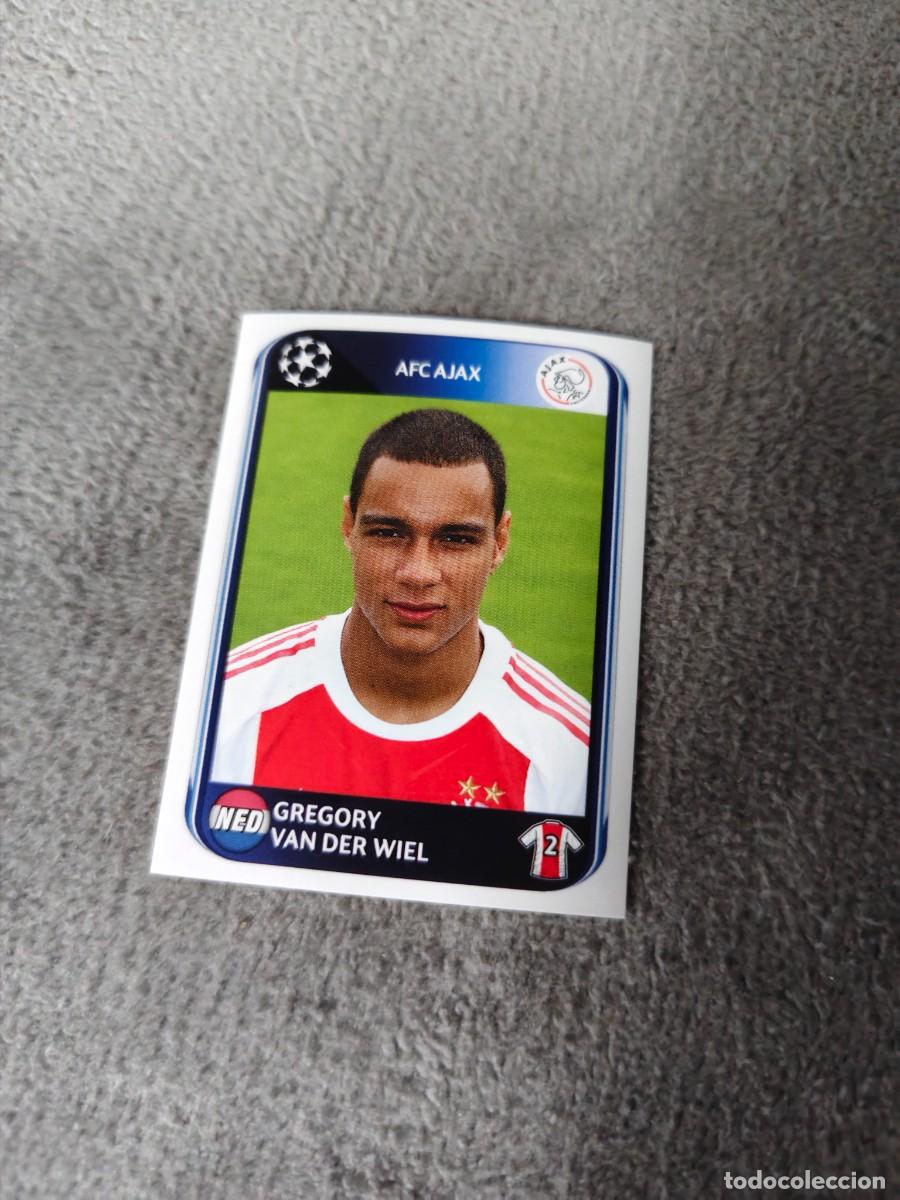 Cromos de f&uacute;tbol: 449 CHAMPIONS LEAGUE 10 11 PANINI GREGORY VAN DER WIEL AAJAX 2010 2011 UCL AAS