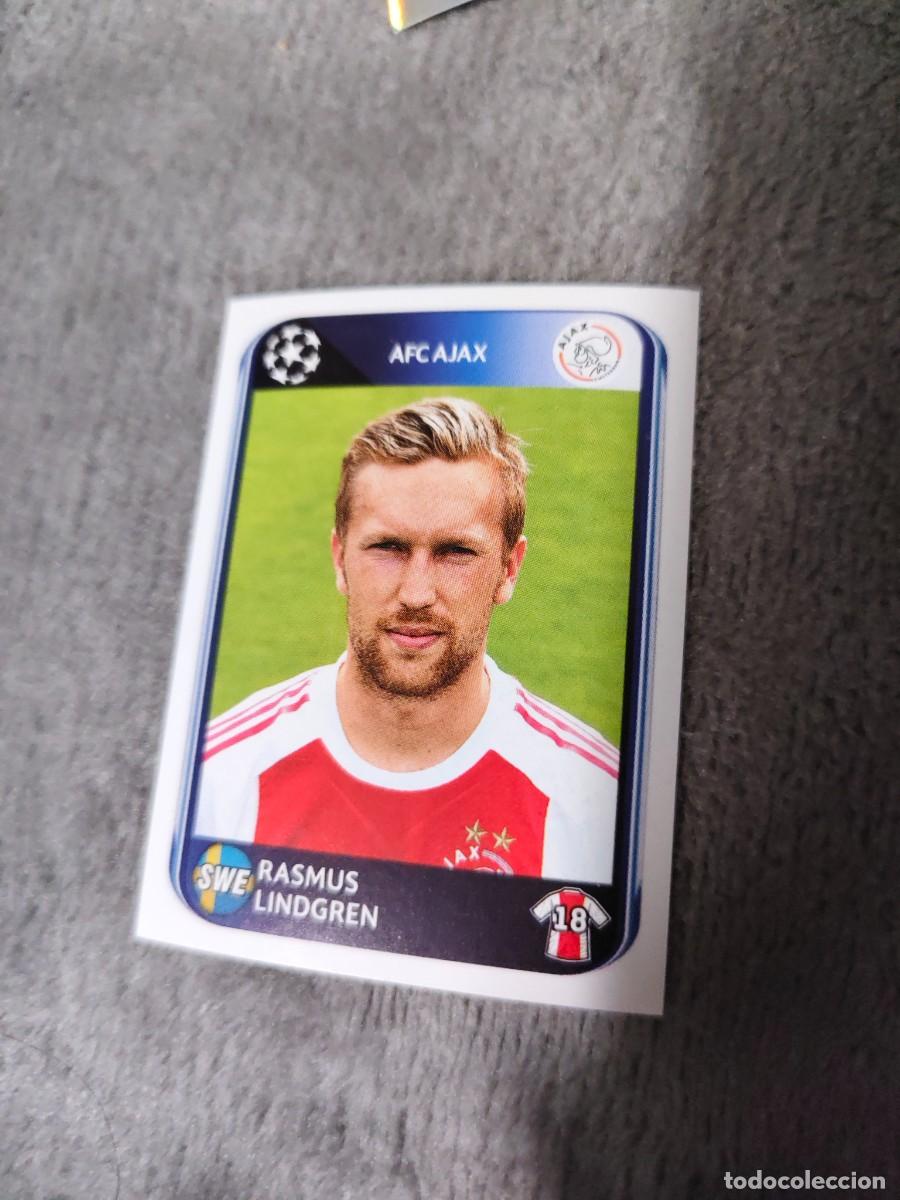 Cromos de f&uacute;tbol: 454 CHAMPIONS LEAGUE 10 11 PANINI RASMUS LINDGREN AJAX 2010 2011 UCL AAS