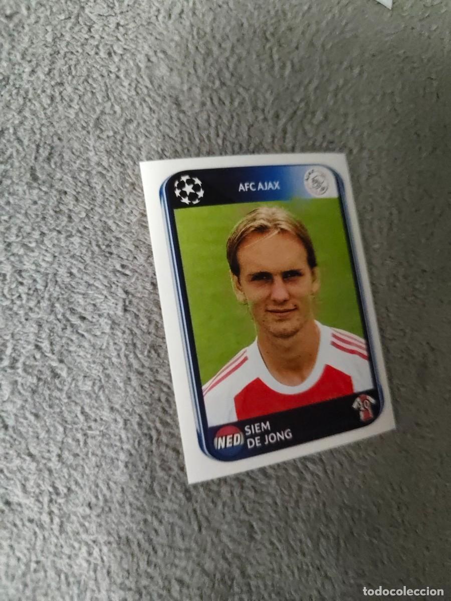 Cromos de f&uacute;tbol: 458 CHAMPIONS LEAGUE 10 11 PANINI SIEM DE JONG AJAX 2010 2011 UCL AAS