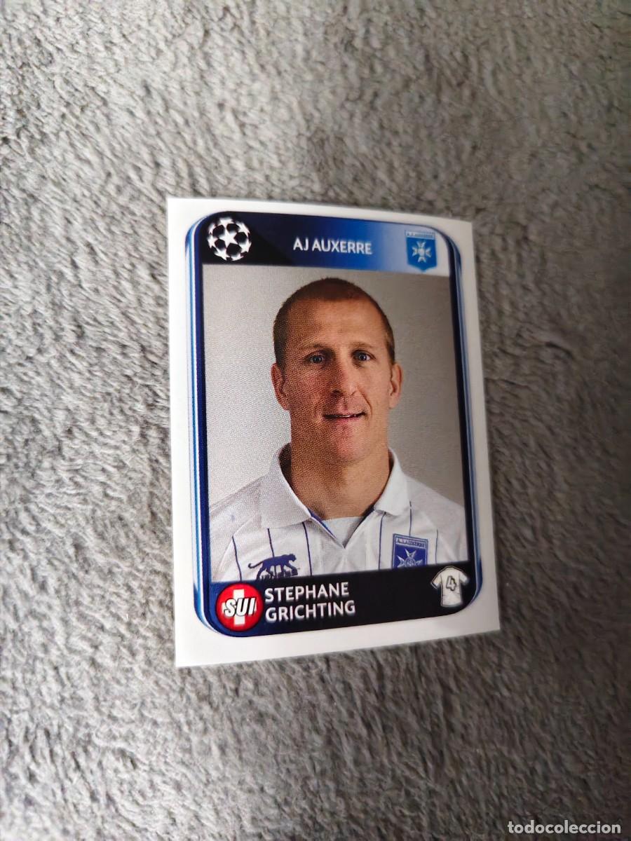 Fu&szlig;ball-Sticker: 466 CHAMPIONS LEAGUE 10 11 PANINI STEPHANE GRICHTING AJ AUXERRE 2010 2011 UCL AAS