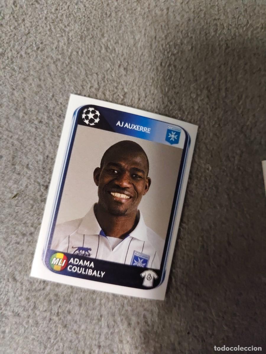 Cromos de f&uacute;tbol: 468 CHAMPIONS LEAGUE 10 11 PANINI ADAMA COULIBALY AJ AUXERRE 2010 2011 UCL AAS