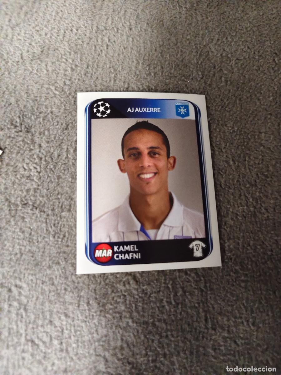 Cromos de f&uacute;tbol: 473 CHAMPIONS LEAGUE 10 11 PANINI KAMEL CHAFNI AJ AUXERRE 2010 2011 UCL AAS