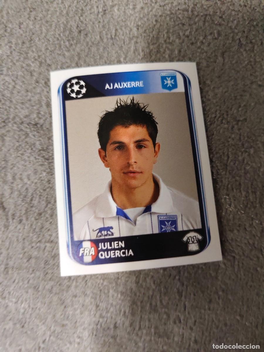 Cromos de f&uacute;tbol: 477 CHAMPIONS LEAGUE 10 11 PANINI JULIEN QUERCIA AJ AUXERRE 2010 2011 UCL AAS