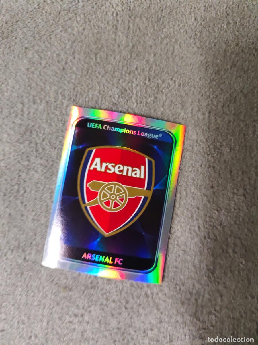 Cromos de f&uacute;tbol: 481 CHAMPIONS LEAGUE 10 11 PANINI LOGO ESCUDO ARSENAL FC 2010 2011 UCL AAS