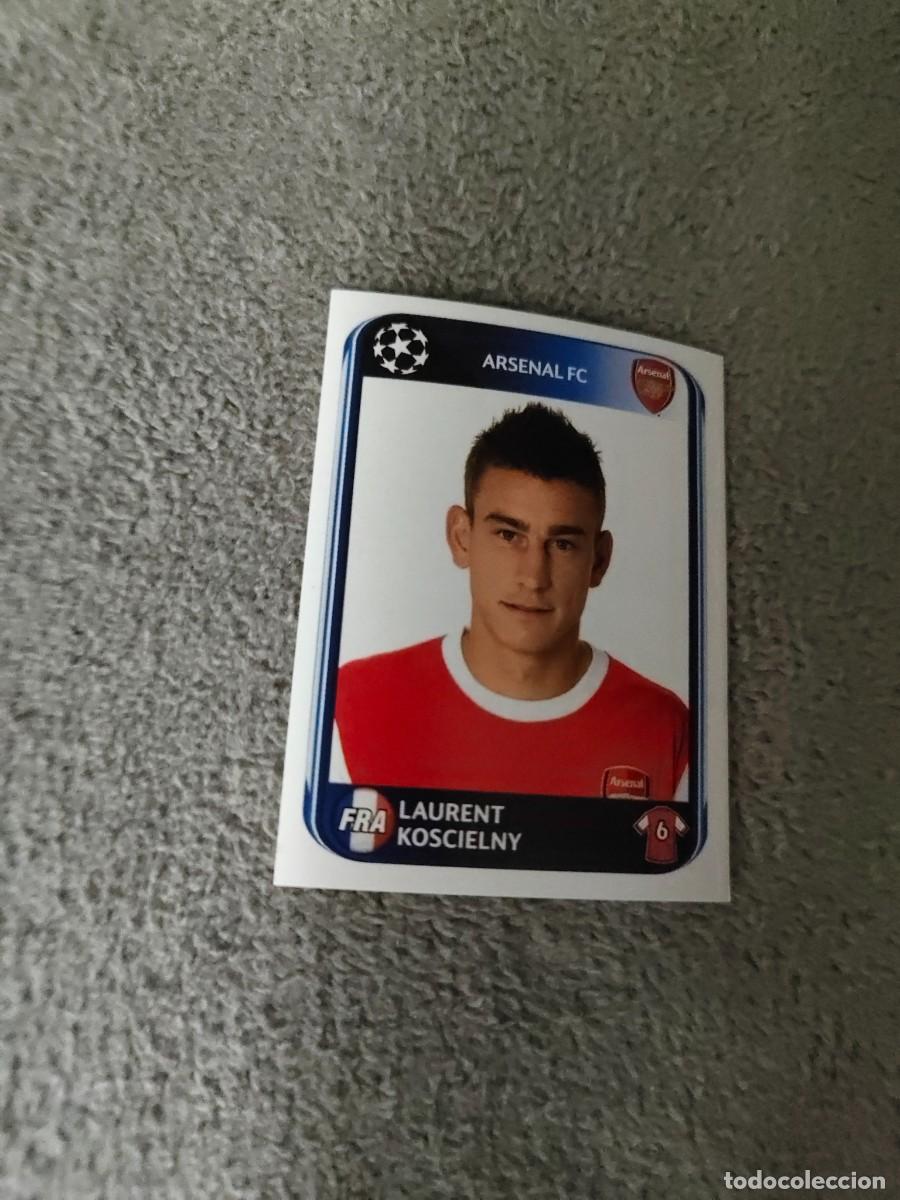 Cromos de f&uacute;tbol: 486 CHAMPIONS LEAGUE 10 11 PANINI LAURENT KOSCIELNY ARSENAL FC 2010 2011 UCL AAS
