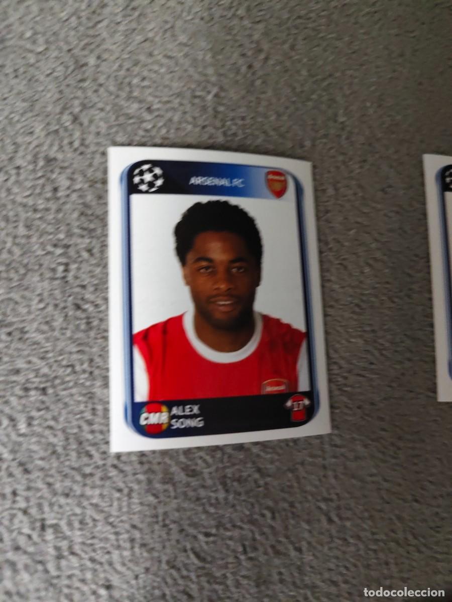 Cromos de f&uacute;tbol: 487 CHAMPIONS LEAGUE 10 11 PANINI ALEX SONG ARSENAL FC 2010 2011 UCL AAS