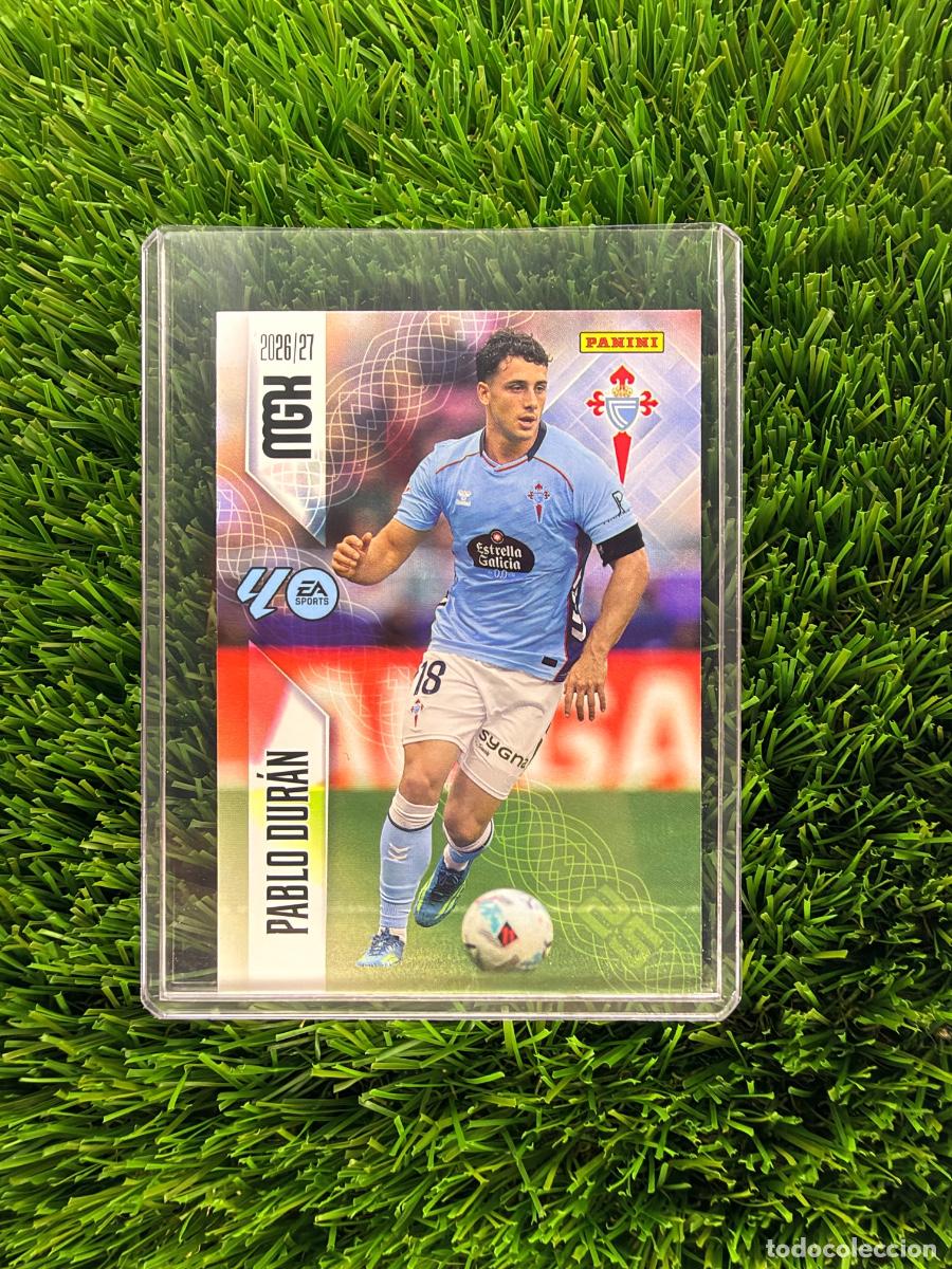 Cromos de f&uacute;tbol: N&ordm; 123 Pablo Dur&aacute;n RC Celta Megacracks 26 27