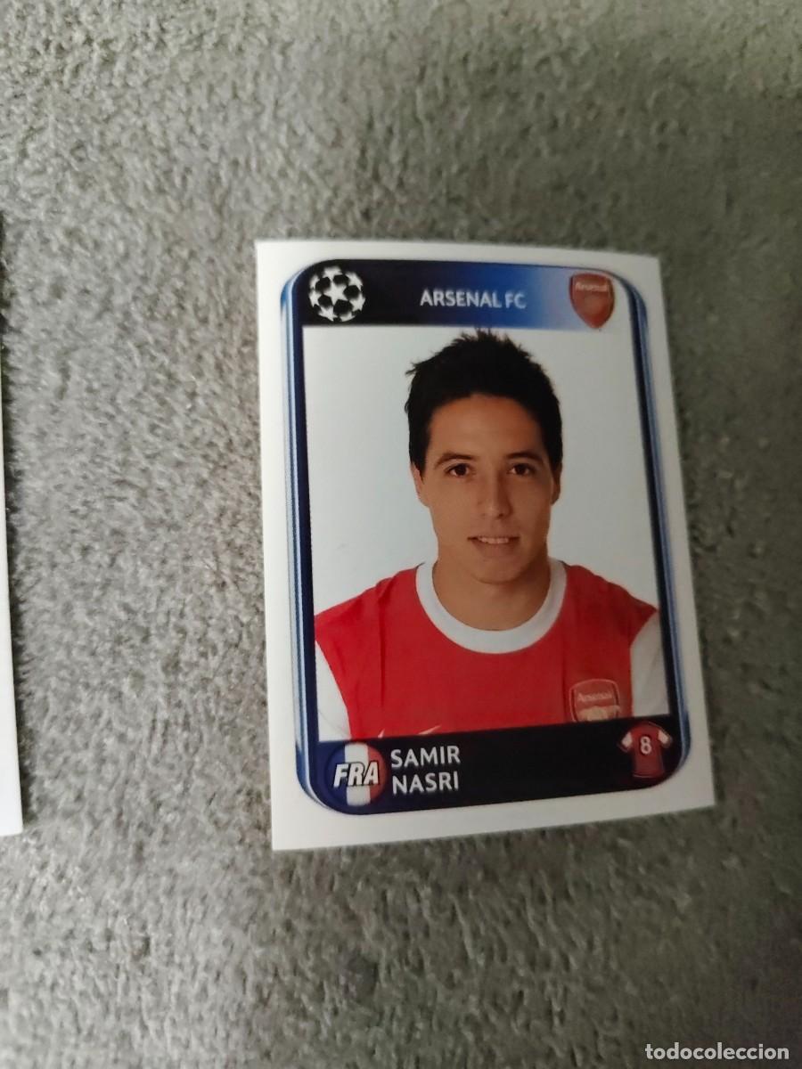 Cromos de f&uacute;tbol: 491 CHAMPIONS LEAGUE 10 11 PANINI SAMIR NASRI ARSENAL FC 2010 2011 UCL AAS