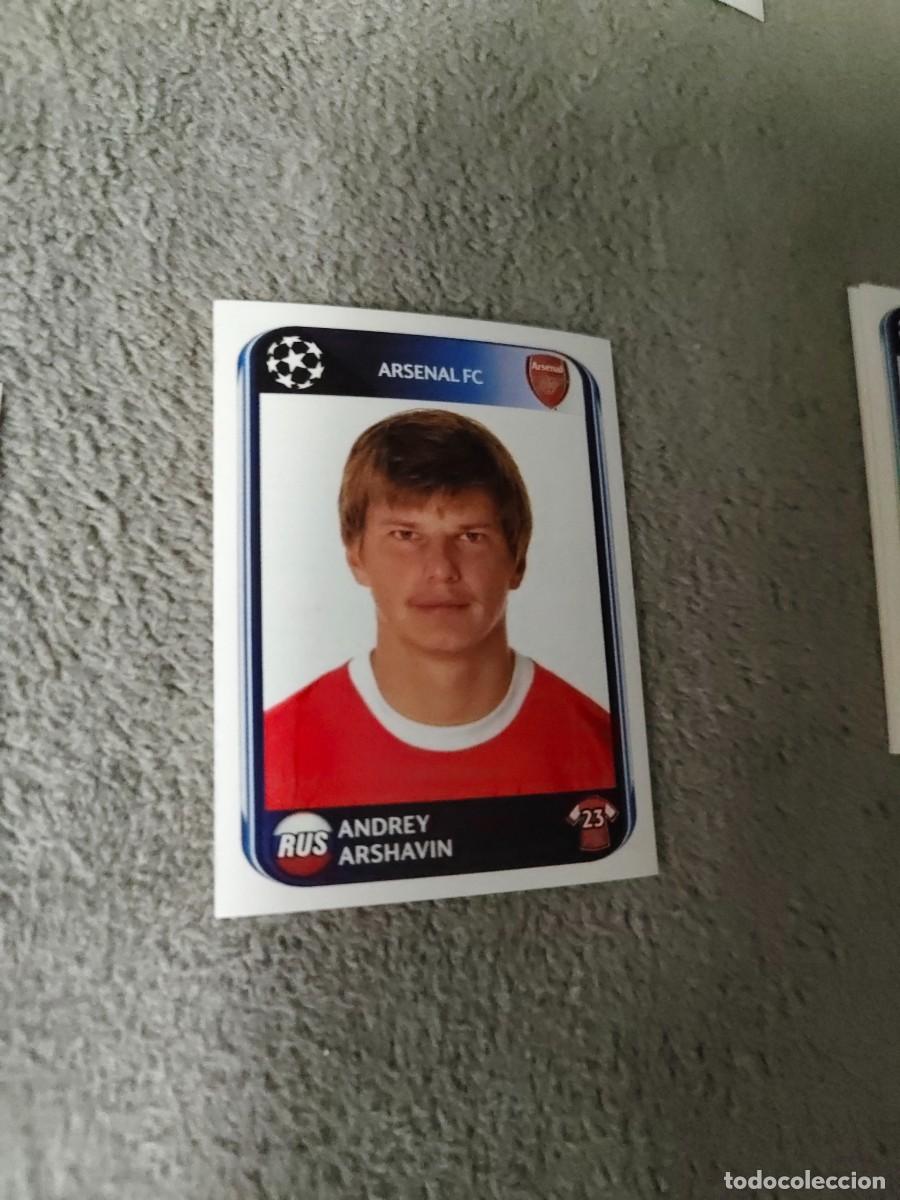 Cromos de f&uacute;tbol: 493 CHAMPIONS LEAGUE 10 11 PANINI ANDREY ARSHAVIN ARSENAL FC 2010 2011 UCL AAS