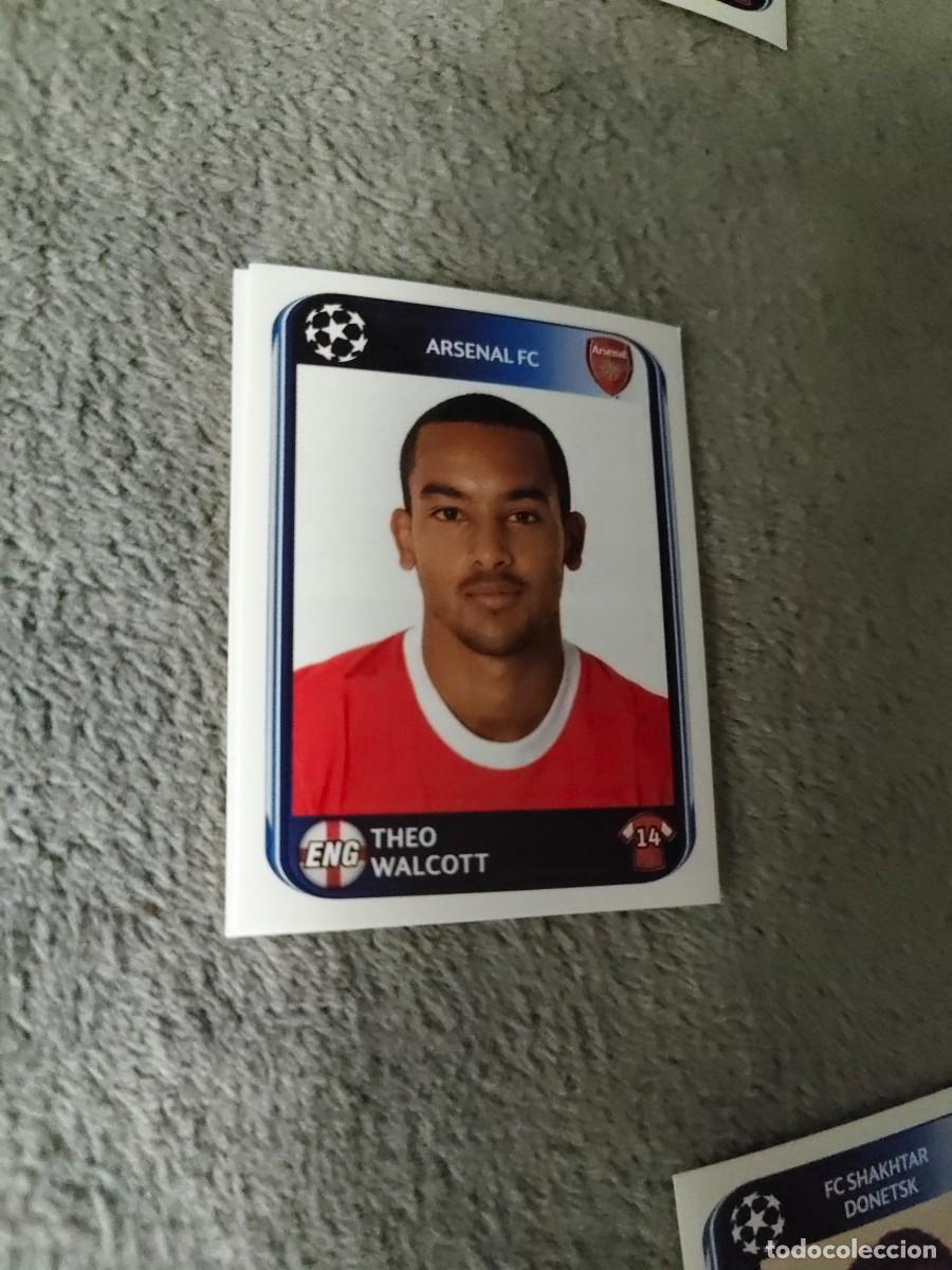 Cromos de f&uacute;tbol: 494 CHAMPIONS LEAGUE 10 11 PANINI THEO WALCOTT ARSENAL FC 2010 2011 UCL AAS