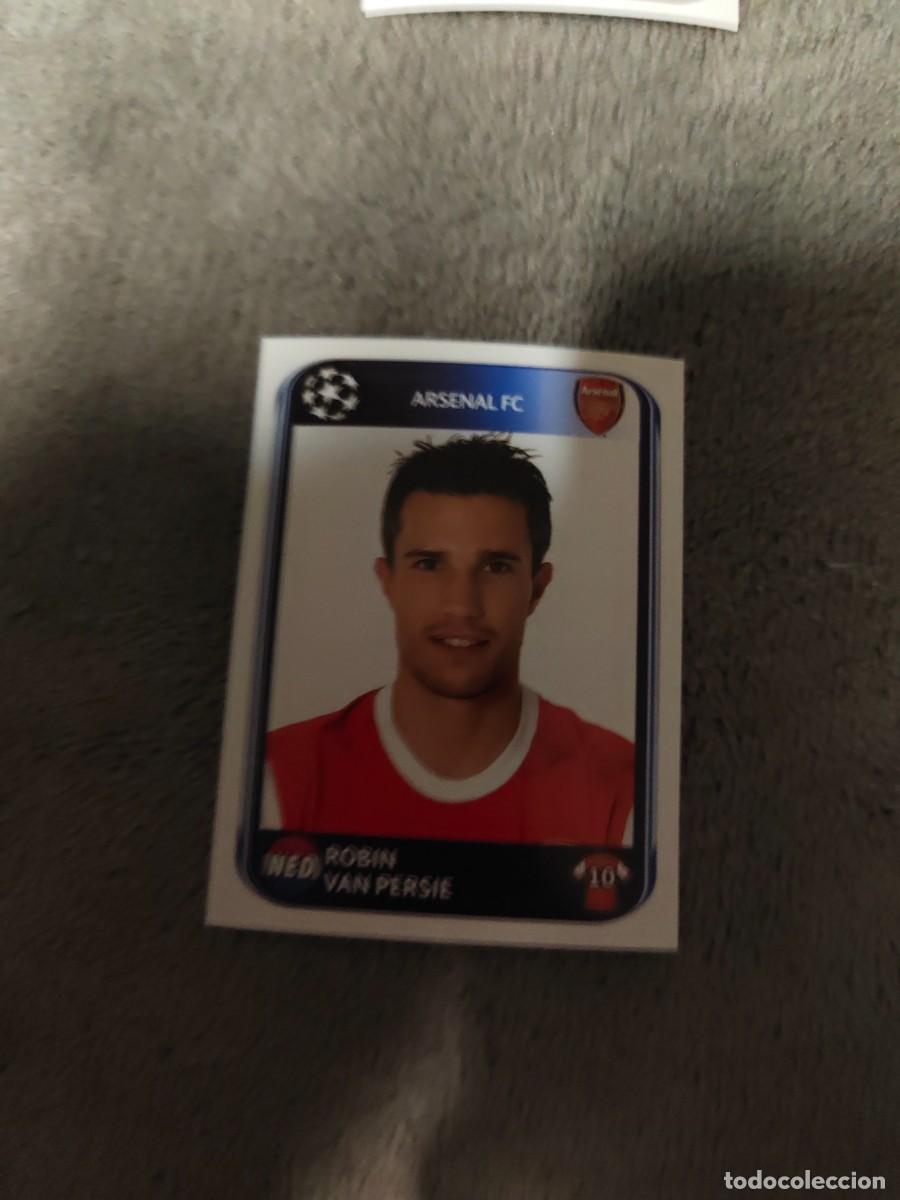 Cromos de f&uacute;tbol: 496 CHAMPIONS LEAGUE 10 11 PANINI ROBIN VAN PERSIE ARSENAL FC 2010 2011 UCL AAS