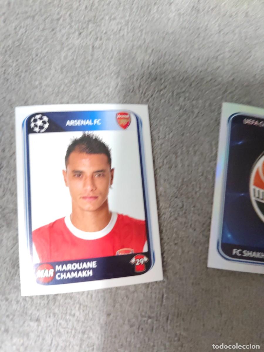 Cromos de f&uacute;tbol: 497 CHAMPIONS LEAGUE 10 11 PANINI MAROUANE CHAMAKH ARSENAL FC 2010 2011 UCL AAS