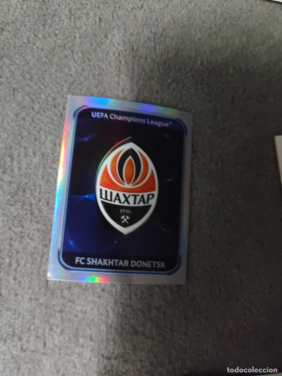 Cromos de f&uacute;tbol: 498 CHAMPIONS LEAGUE 10 11 PANINI LOGO ESCUDO SHAKHTAR DONETSK 2010 2011 UCL AAS