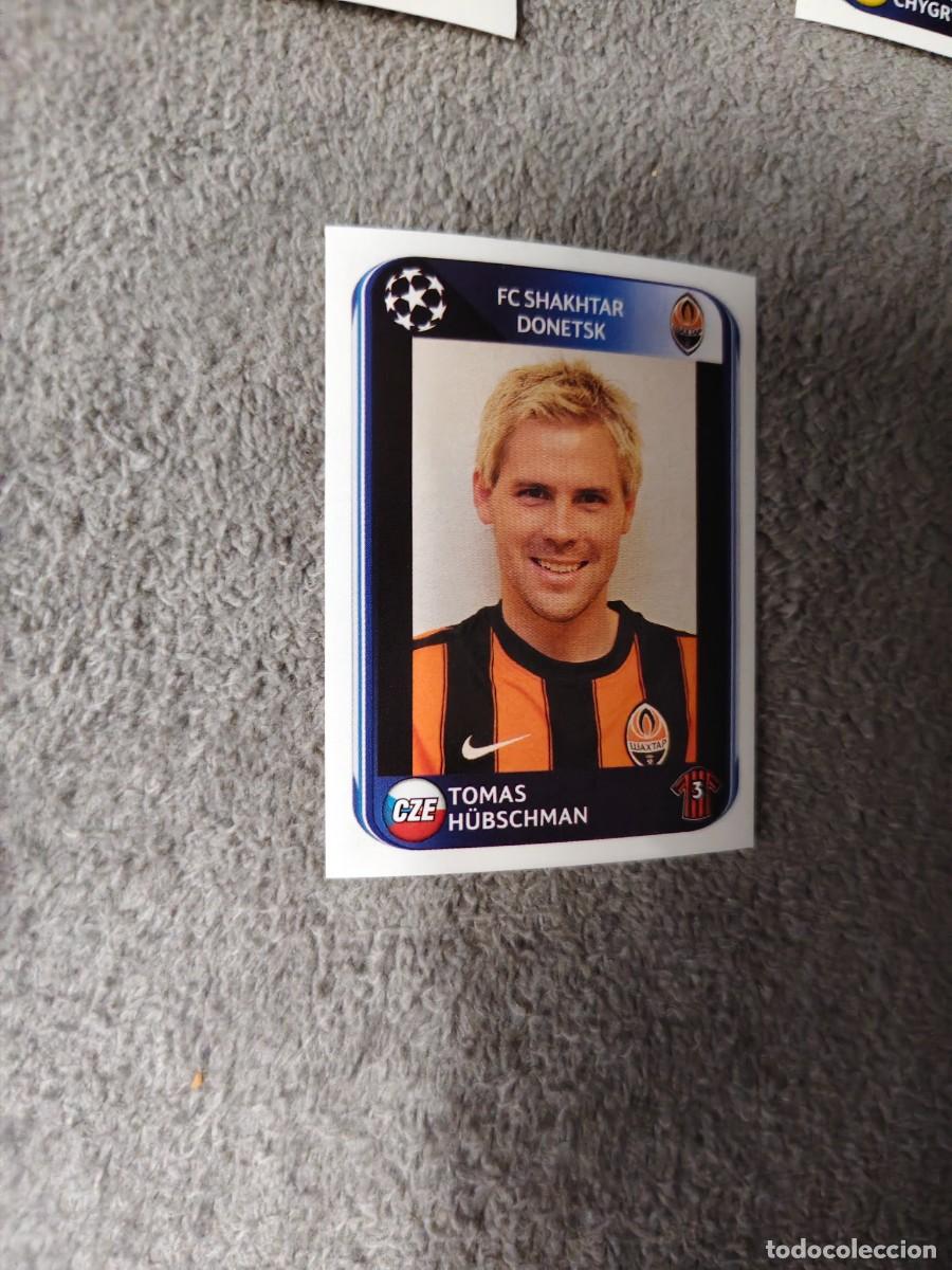 Cromos de f&uacute;tbol: 504 CHAMPIONS LEAGUE 10 11 PANINI TOMAS H&Uuml;BSCHMAN SHAKHTAR DONETSK 2010 2011 UCL AAS