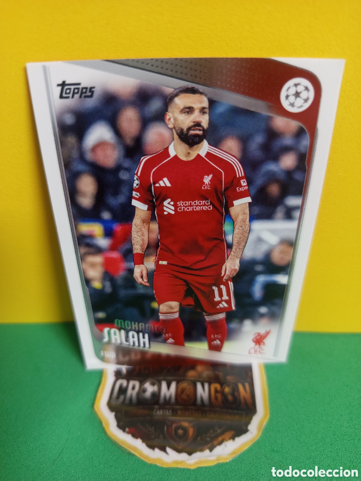 Fu&szlig;ball-Sticker: ❇️ CROMO ⚽ SALAH 136 TOPPS FLAGSHIP 2025 2026 25 26 - LIVERPOOL ❇️