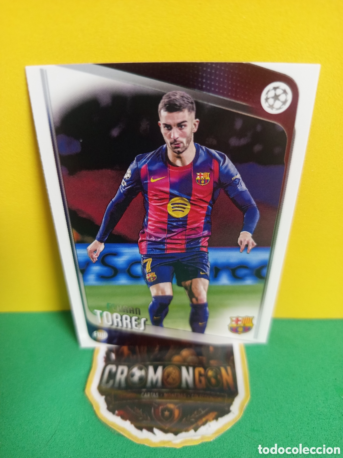 Fu&szlig;ball-Sticker: ❇️ CROMO ⚽ FERRAN TORRES 138 TOPPS FLAGSHIP 2025 2026 25 26 - FC BARCELONA ❇️