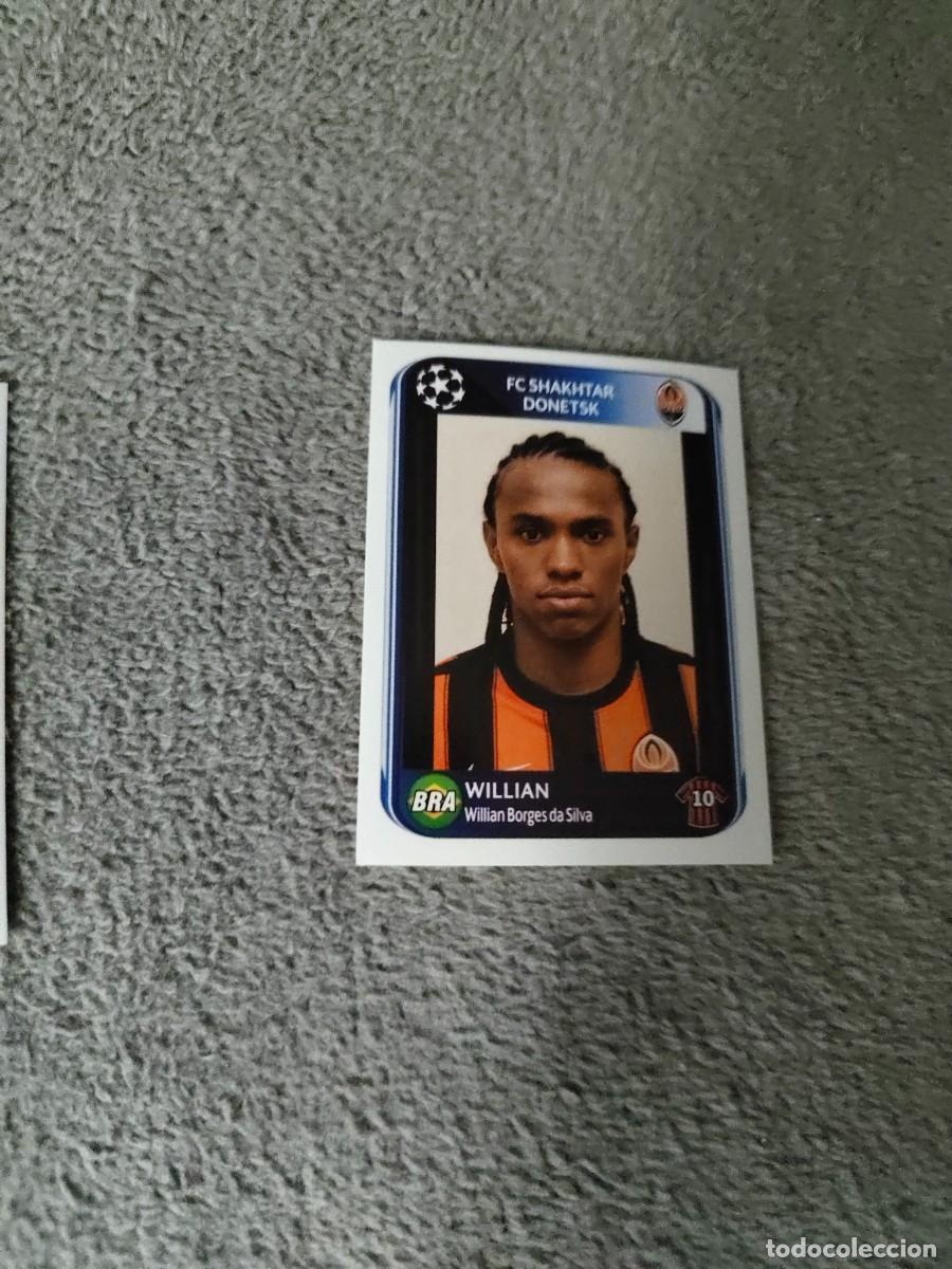 Cromos de f&uacute;tbol: 511 CHAMPIONS LEAGUE 10 11 PANINI WILLIAN SHAKHTAR DONETSK 2010 2011 UCL AAS