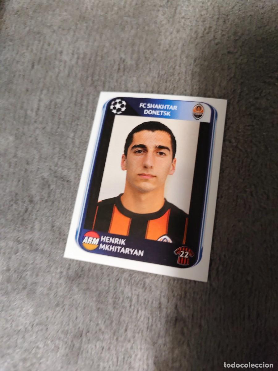 Cromos de f&uacute;tbol: 512 CHAMPIONS LEAGUE 10 11 PANINI HENRIKH MKHITARYAN SHAKHTAR DONETSK 2010 2011 UCL AAS