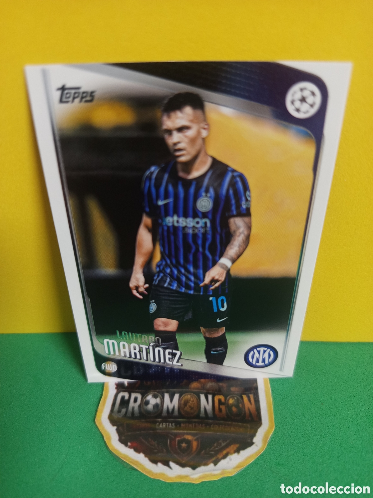 Fu&szlig;ball-Sticker: ❇️ CROMO ⚽ LAUTARO MART&Iacute;NEZ 156 TOPPS FLAGSHIP 2025 2026 25 26 - INTER MILAN ❇️