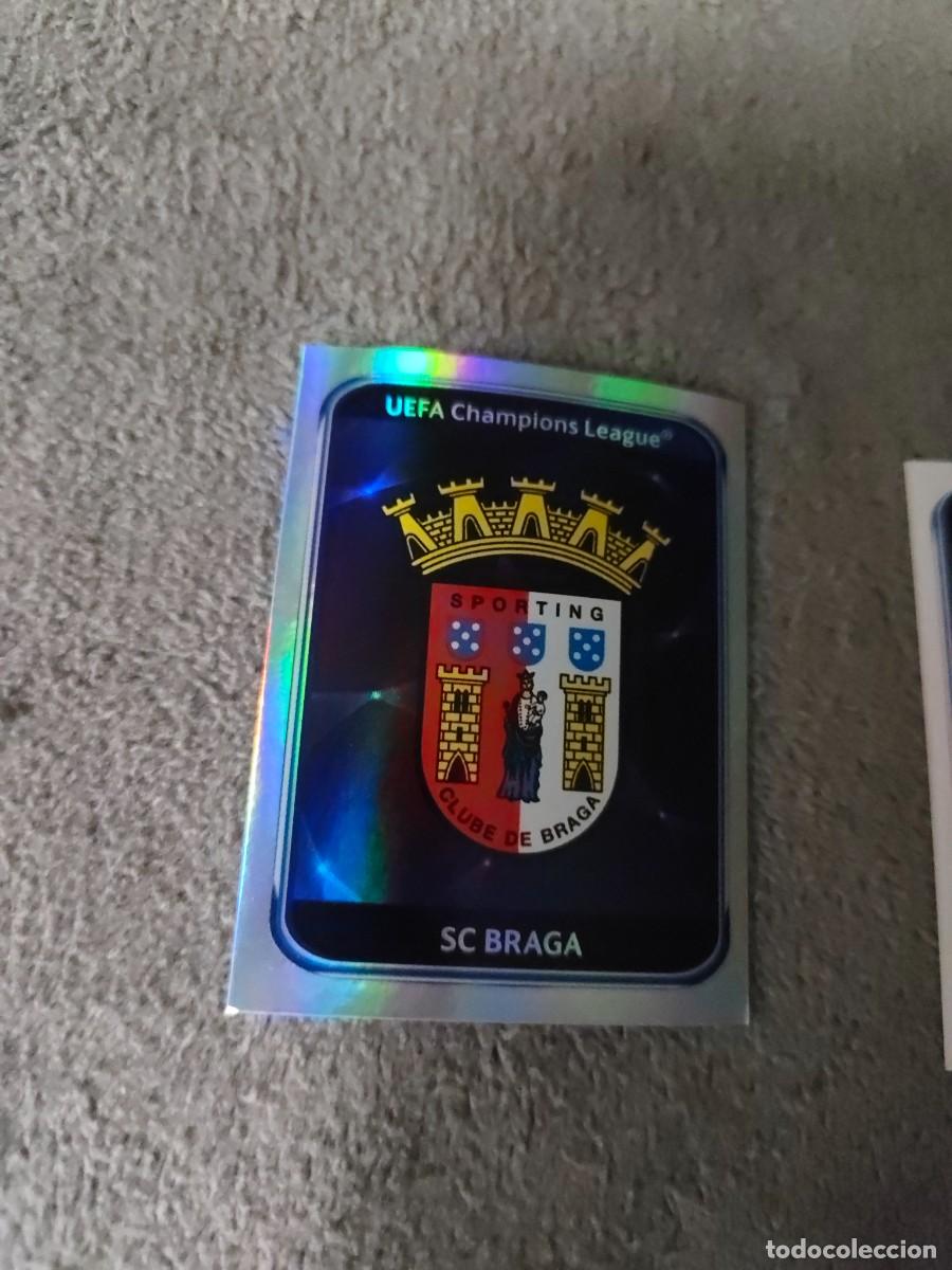 Cromos de f&uacute;tbol: 515 CHAMPIONS LEAGUE 10 11 PANINI LOGO ESCUDO SC BRAGA 2010 2011 UCL AAS