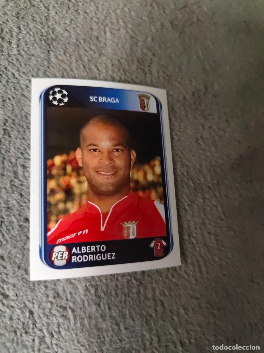 Cromos de f&uacute;tbol: 517 CHAMPIONS LEAGUE 10 11 PANINI ALBERTO RODRIGUEZ SC BRAGA 2010 2011 UCL AAS