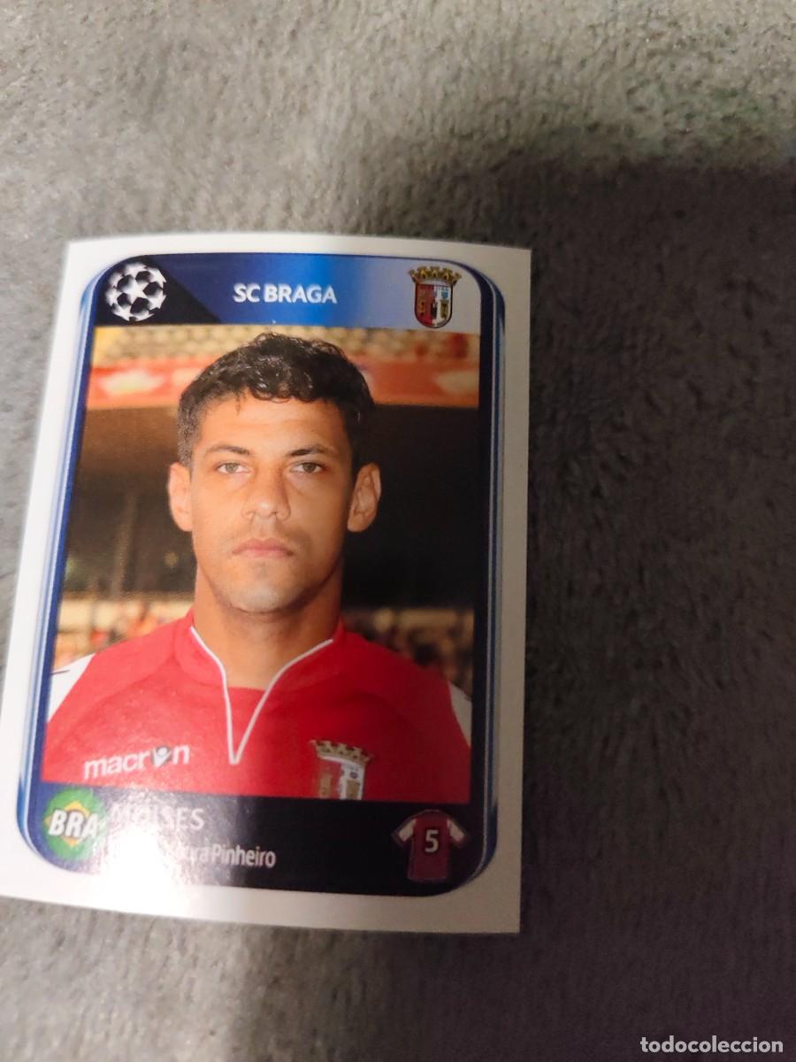 Cromos de f&uacute;tbol: 518 CHAMPIONS LEAGUE 10 11 PANINI MOISES SC BRAGA 2010 2011 UCL AAS