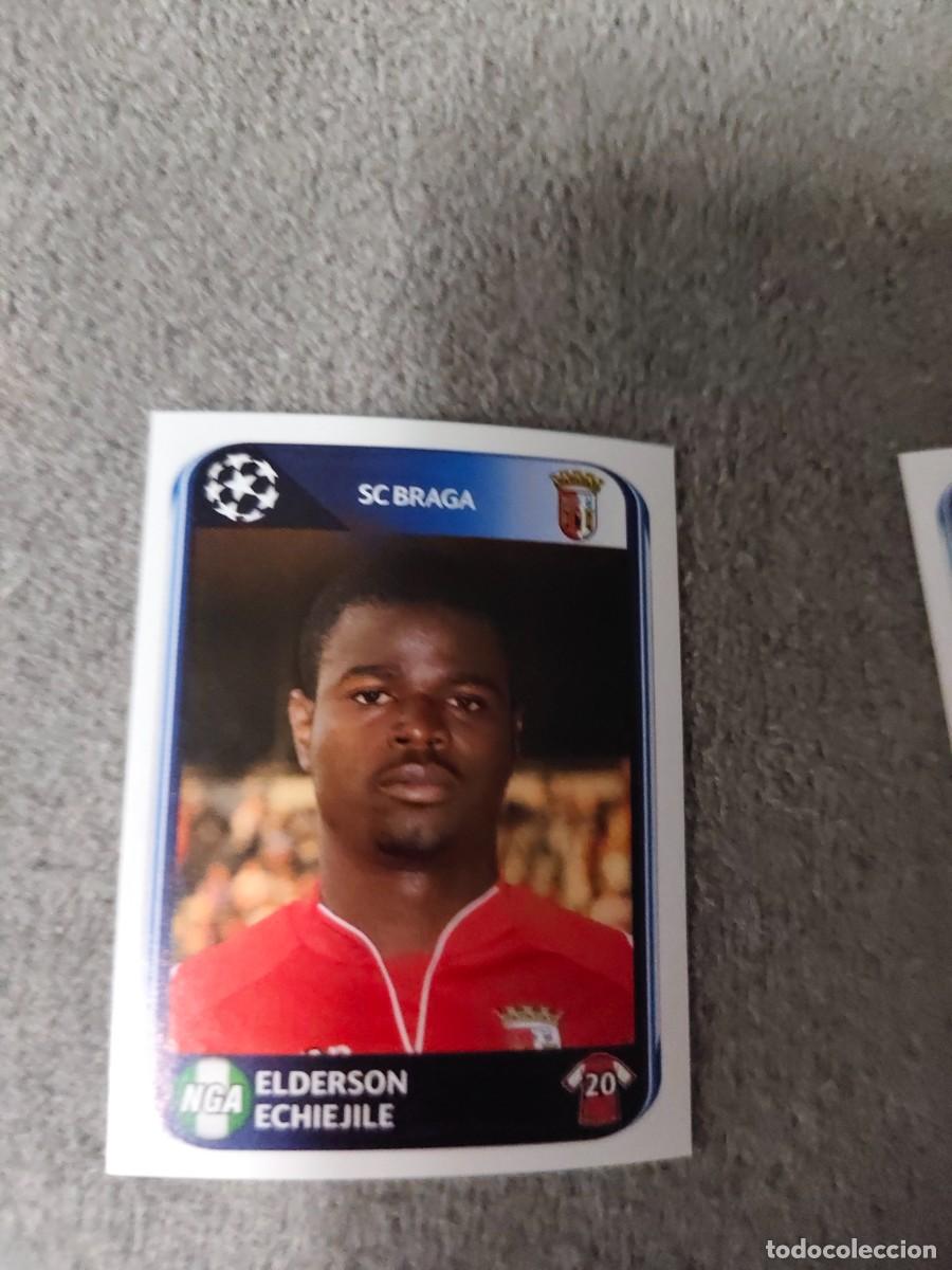 Cromos de f&uacute;tbol: 520 CHAMPIONS LEAGUE 10 11 PANINI ELDERSON ECHIEJILE SC BRAGA 2010 2011 UCL AAS