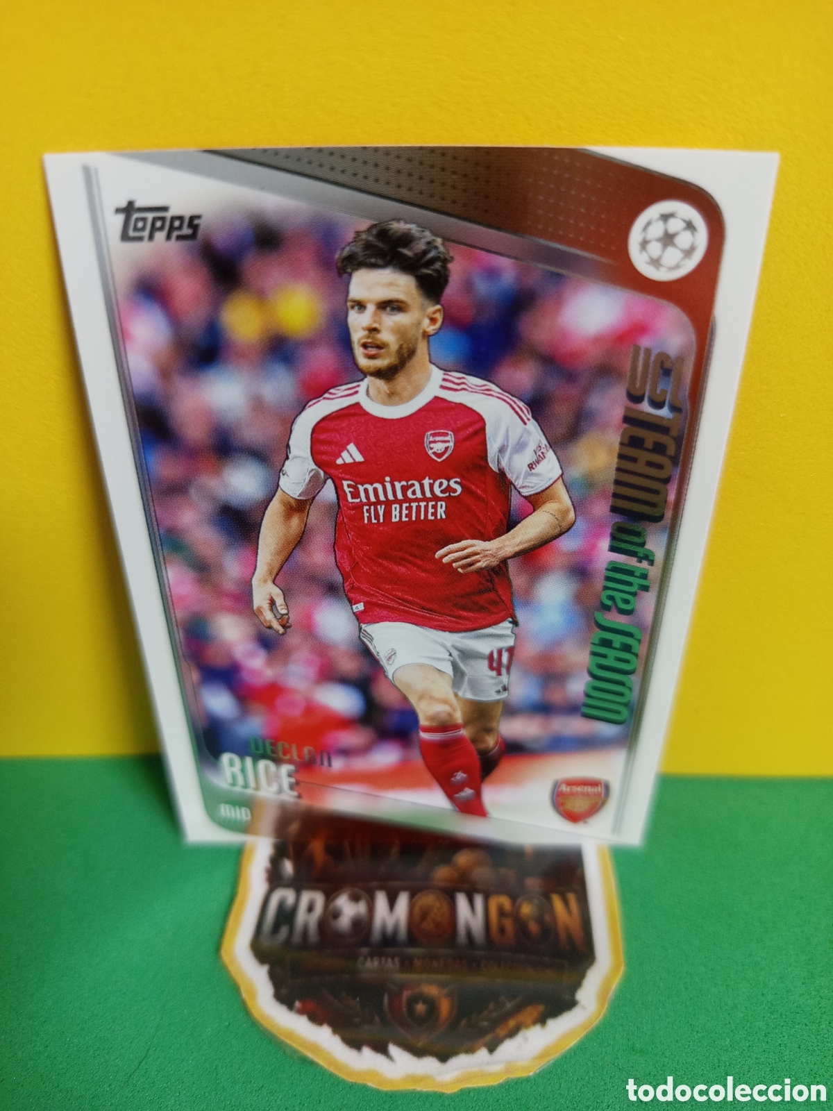 Figurine di Calcio: ❇️ CROMO ⚽ DECLAN RICE 164 TOPPS FLAGSHIP 2025 2026 25 26 - ARSENAL ❇️