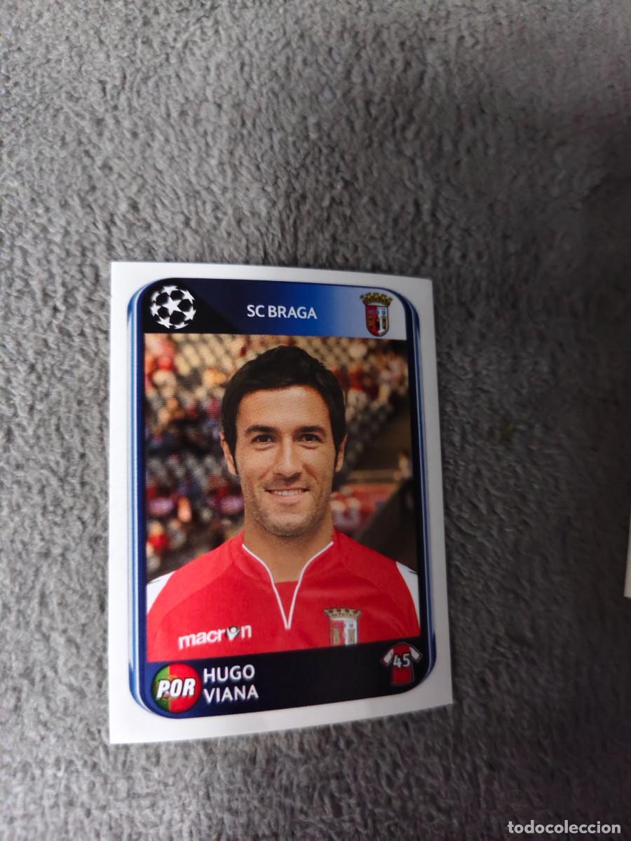Cromos de f&uacute;tbol: 522 CHAMPIONS LEAGUE 10 11 PANINI HUGO VIANA SC BRAGA 2010 2011 UCL AAS