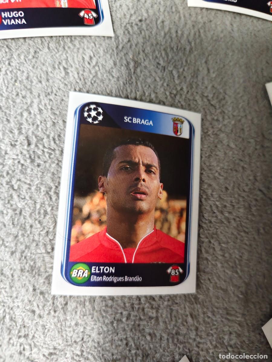 Cromos de f&uacute;tbol: 528 CHAMPIONS LEAGUE 10 11 PANINI ELTON SC BRAGA 2010 2011 UCL AAS