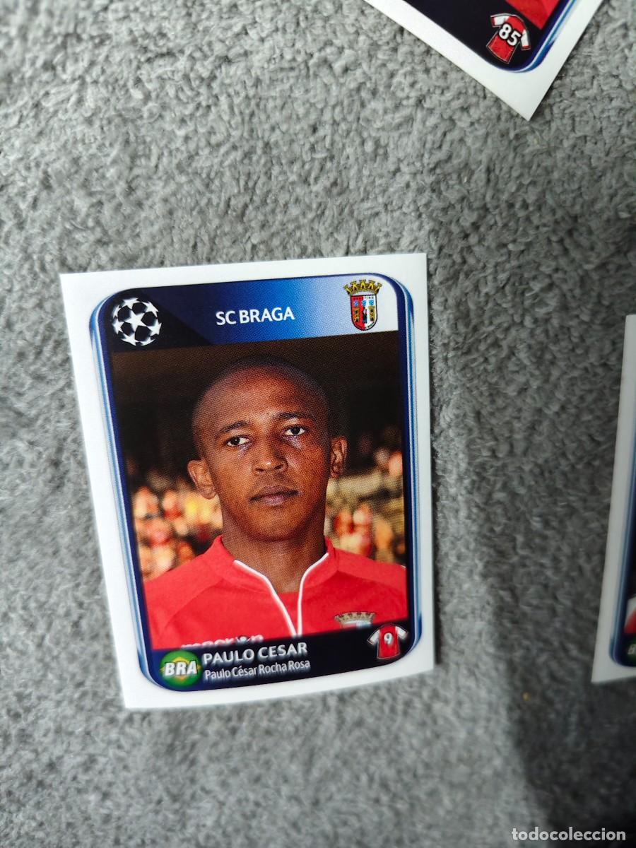 Cromos de f&uacute;tbol: 530 CHAMPIONS LEAGUE 10 11 PANINI PAULO CESAR SC BRAGA 2010 2011 UCL AAS