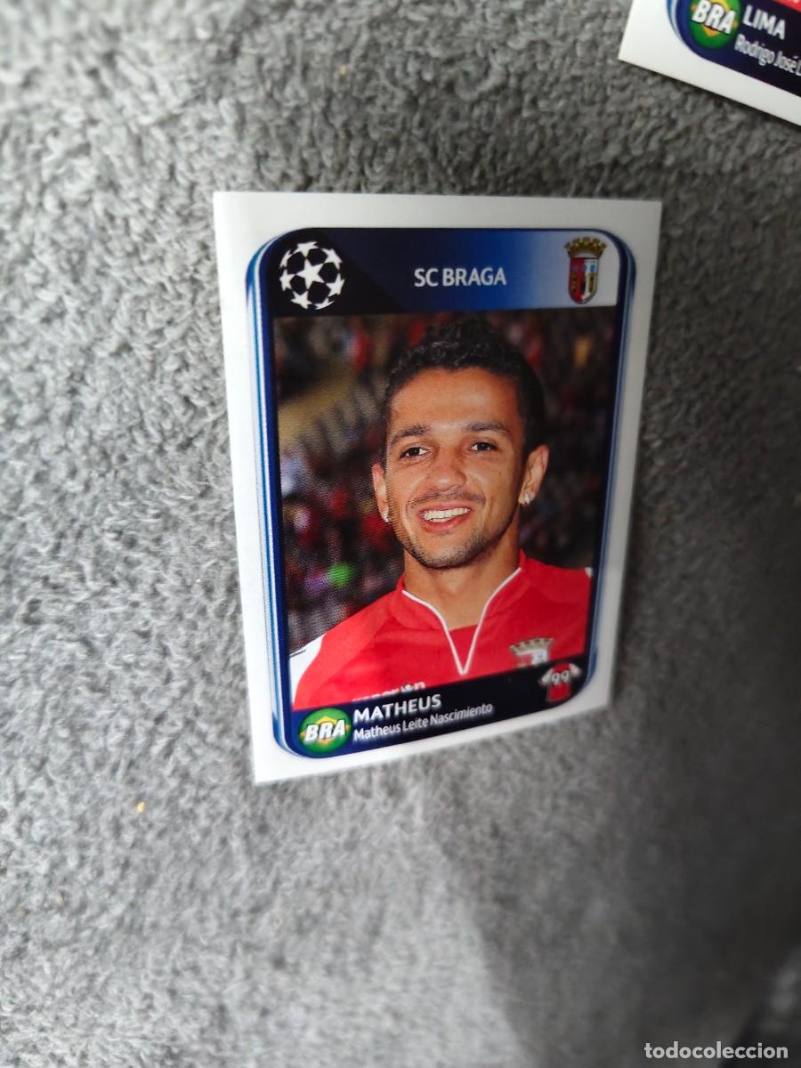 Cromos de f&uacute;tbol: 531 CHAMPIONS LEAGUE 10 11 PANINI MATHEUS SC BRAGA 2010 2011 UCL AAS