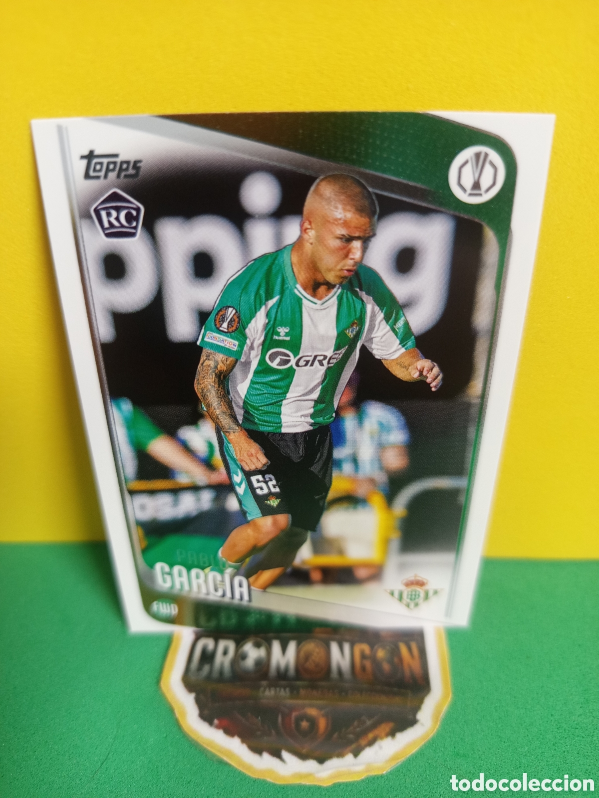 Cromos de Futebol: ❇️ CROMO ⚽ PABLO GARC&Iacute;A 174 ROOKIE TOPPS FLAGSHIP 2025 2026 25 26 - REAL BETIS ❇️