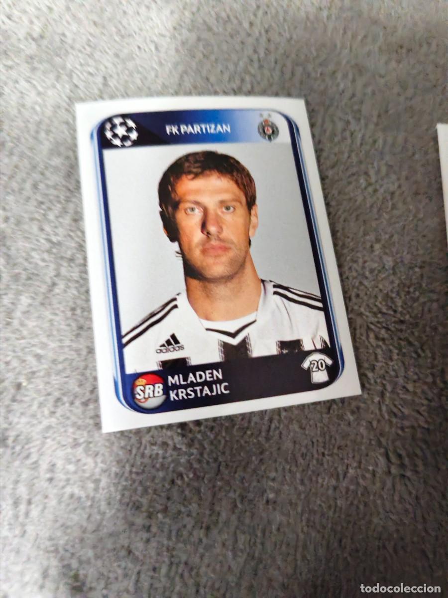 Cromos de f&uacute;tbol: 534 CHAMPIONS LEAGUE 10 11 PANINI MLADEN KRSTAJIC FK PARTIZAN 2010 2011 UCL AAS