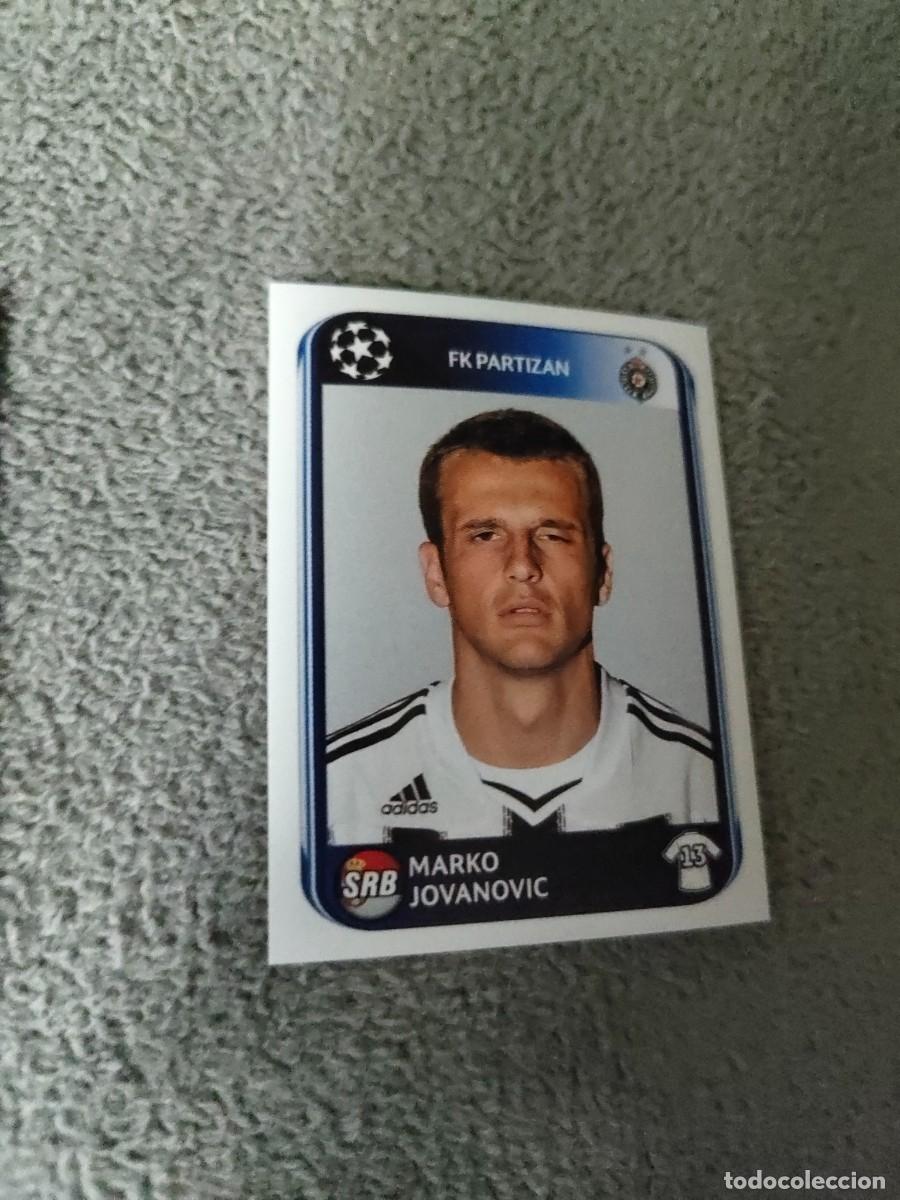Cromos de f&uacute;tbol: 537 CHAMPIONS LEAGUE 10 11 PANINI MARKO JOVANOVIC FK PARTIZAN 2010 2011 UCL AAS