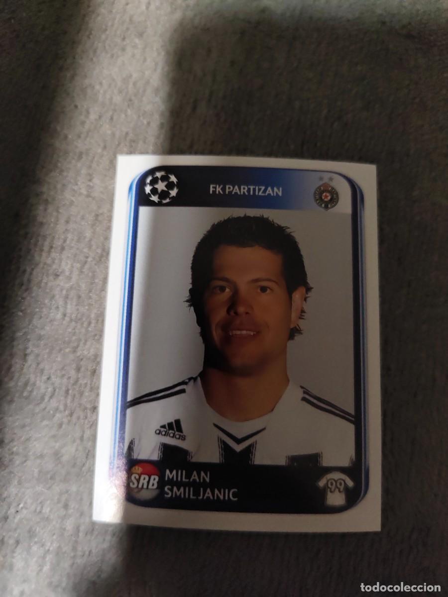 Cromos de f&uacute;tbol: 540 CHAMPIONS LEAGUE 10 11 PANINI MILAN SMILJANIC FK PARTIZAN 2010 2011 UCL AAS