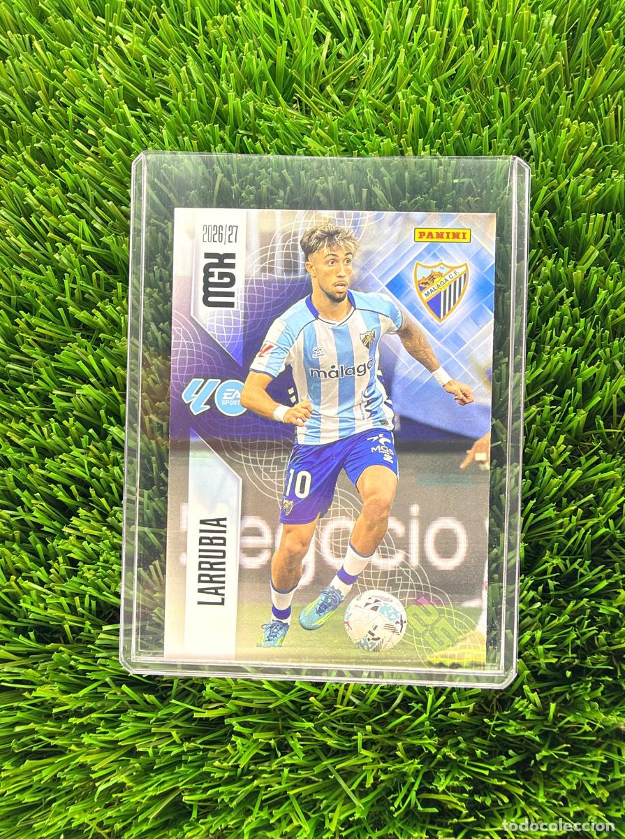 Cromos de f&uacute;tbol: N&ordm; 248 Larrubia M&aacute;laga CF Megacracks 26 27