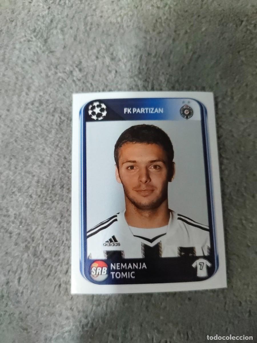 Cromos de f&uacute;tbol: 542 CHAMPIONS LEAGUE 10 11 PANINI NEMANJA TOMIC FK PARTIZAN 2010 2011 UCL AAS