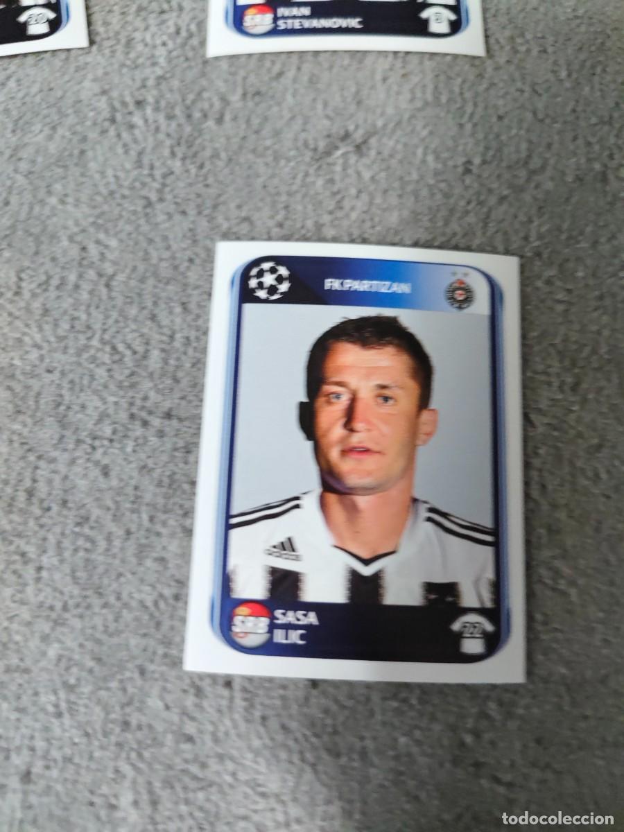 Cromos de f&uacute;tbol: 543 CHAMPIONS LEAGUE 10 11 PANINI SASA ILIC FK PARTIZAN 2010 2011 UCL AAS