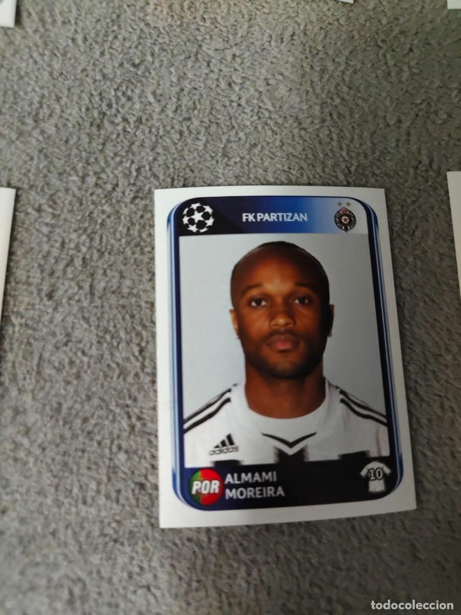Cromos de f&uacute;tbol: 544 CHAMPIONS LEAGUE 10 11 PANINI ALMAMI MOREIRA FK PARTIZAN 2010 2011 UCL AAS