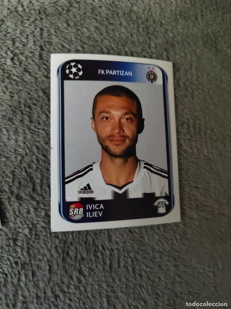 Cromos de f&uacute;tbol: 547 CHAMPIONS LEAGUE 10 11 PANINI IVICA ILIEV FK PARTIZAN 2010 2011 UCL AAS