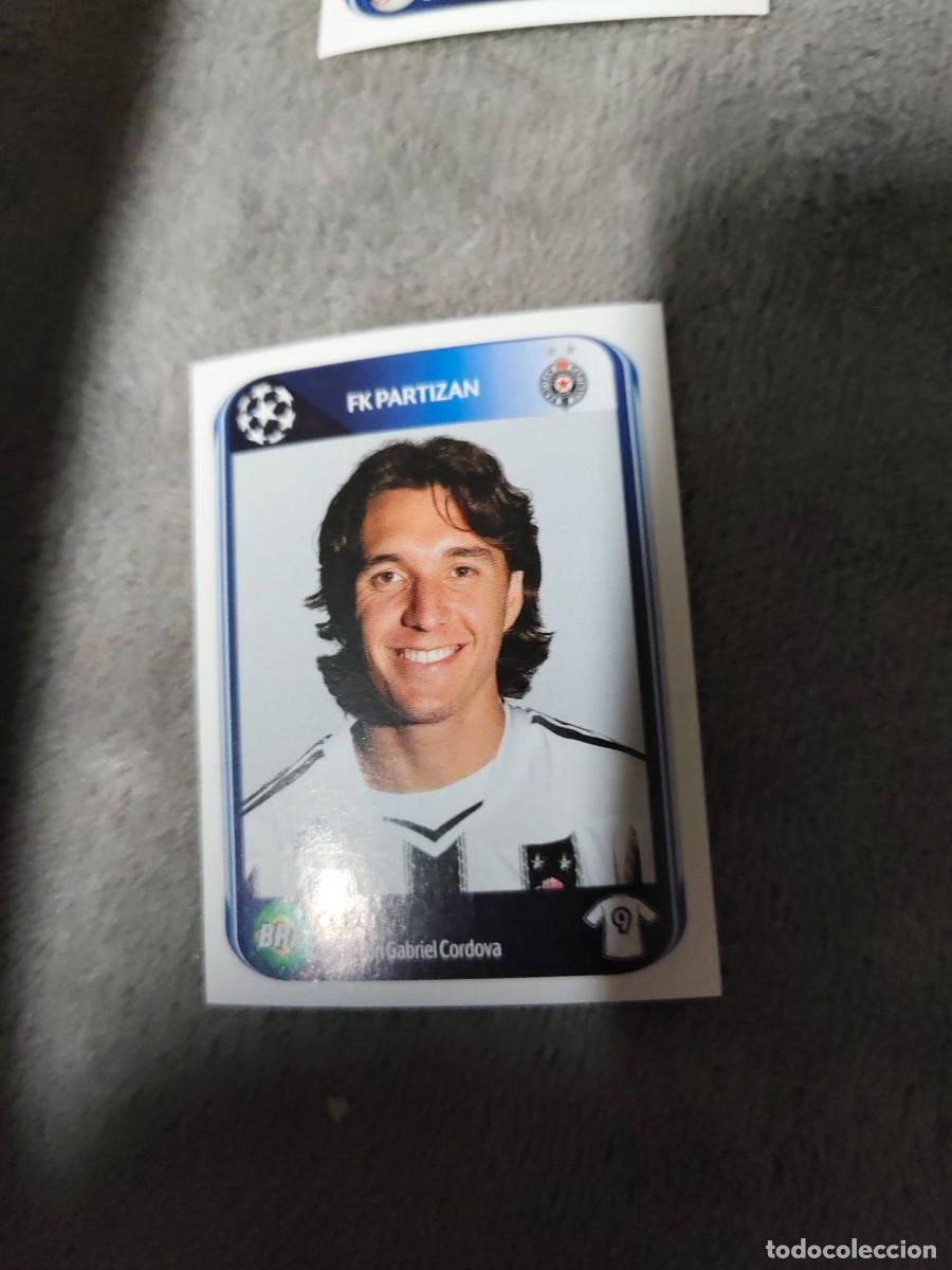 Cromos de f&uacute;tbol: 548 CHAMPIONS LEAGUE 10 11 PANINI CLEO FK PARTIZAN 2010 2011 UCL AAS