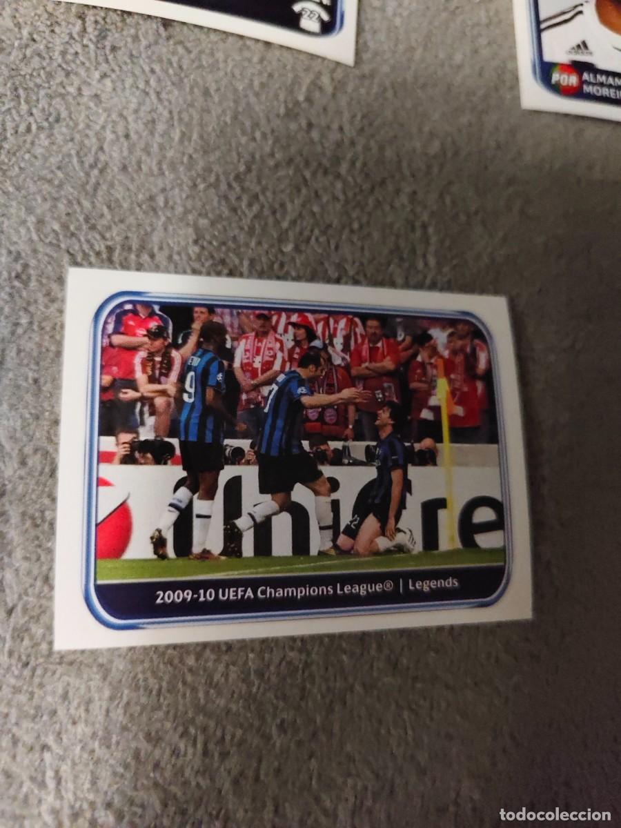 Cromos de f&uacute;tbol: 551 CHAMPIONS LEAGUE 10 11 PANINI 2009-10 FC INTERNAZIONALE MILANO - GOAL LEGENDS 2010 2011 UCL AAS
